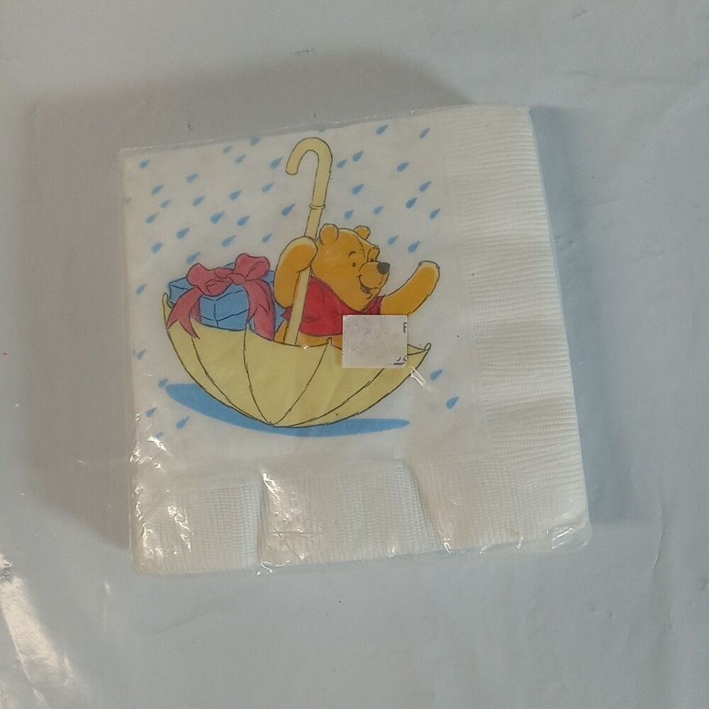 Winnie The Pooh Napkins Party 3-Ply 16 Napkins‎ New In Package